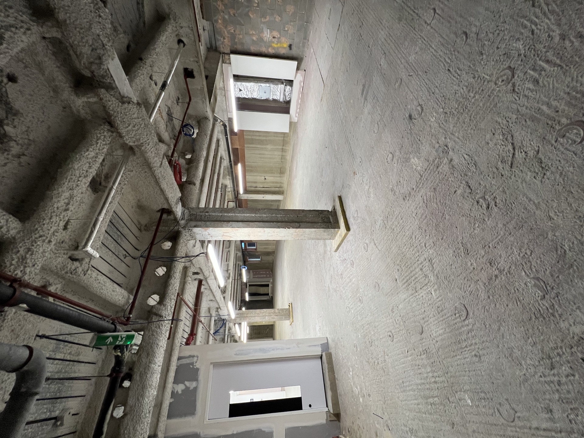 stair-core landing — handover-ready — Existing