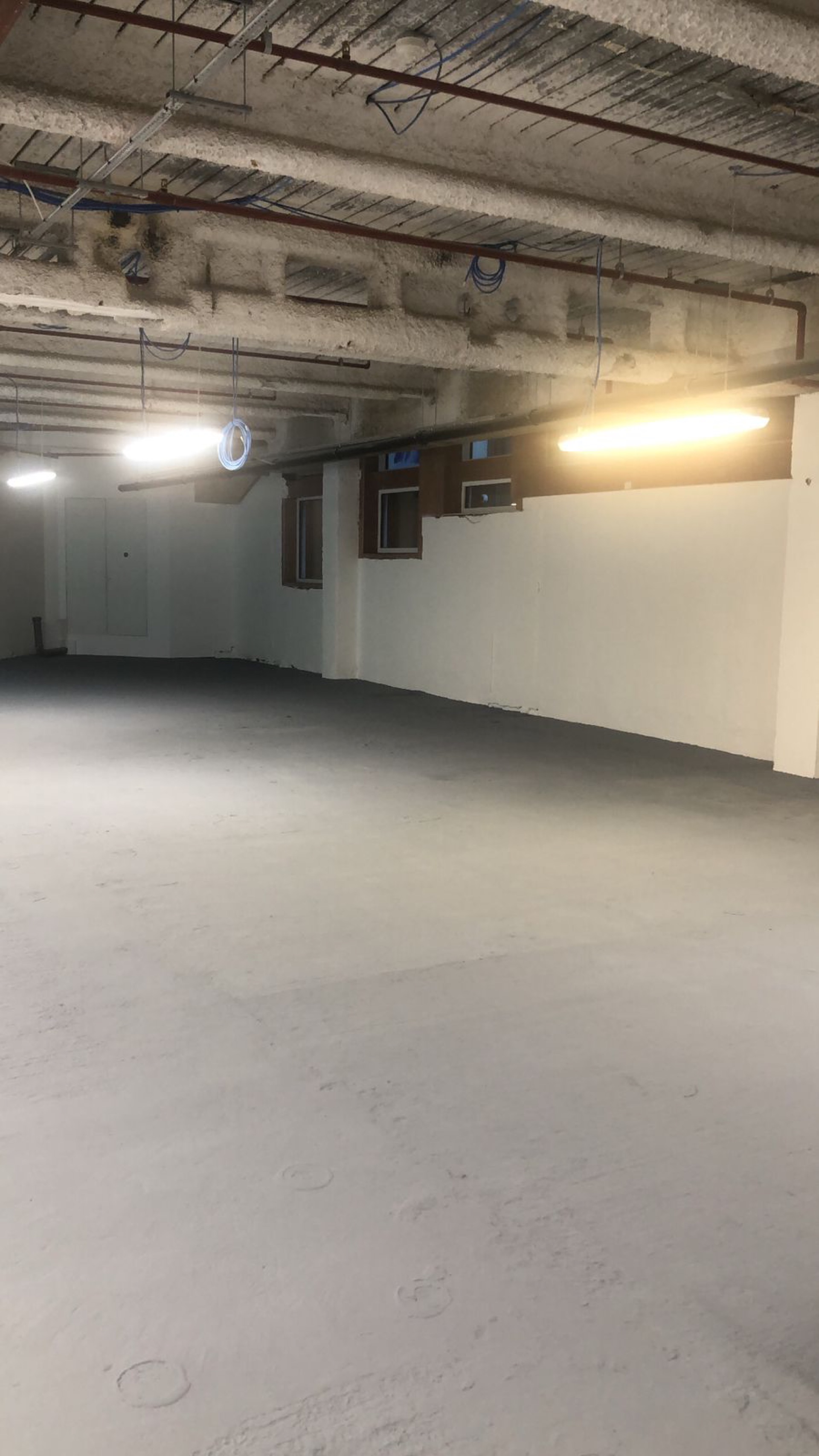 lift-lobby approach — finished demise — Completed