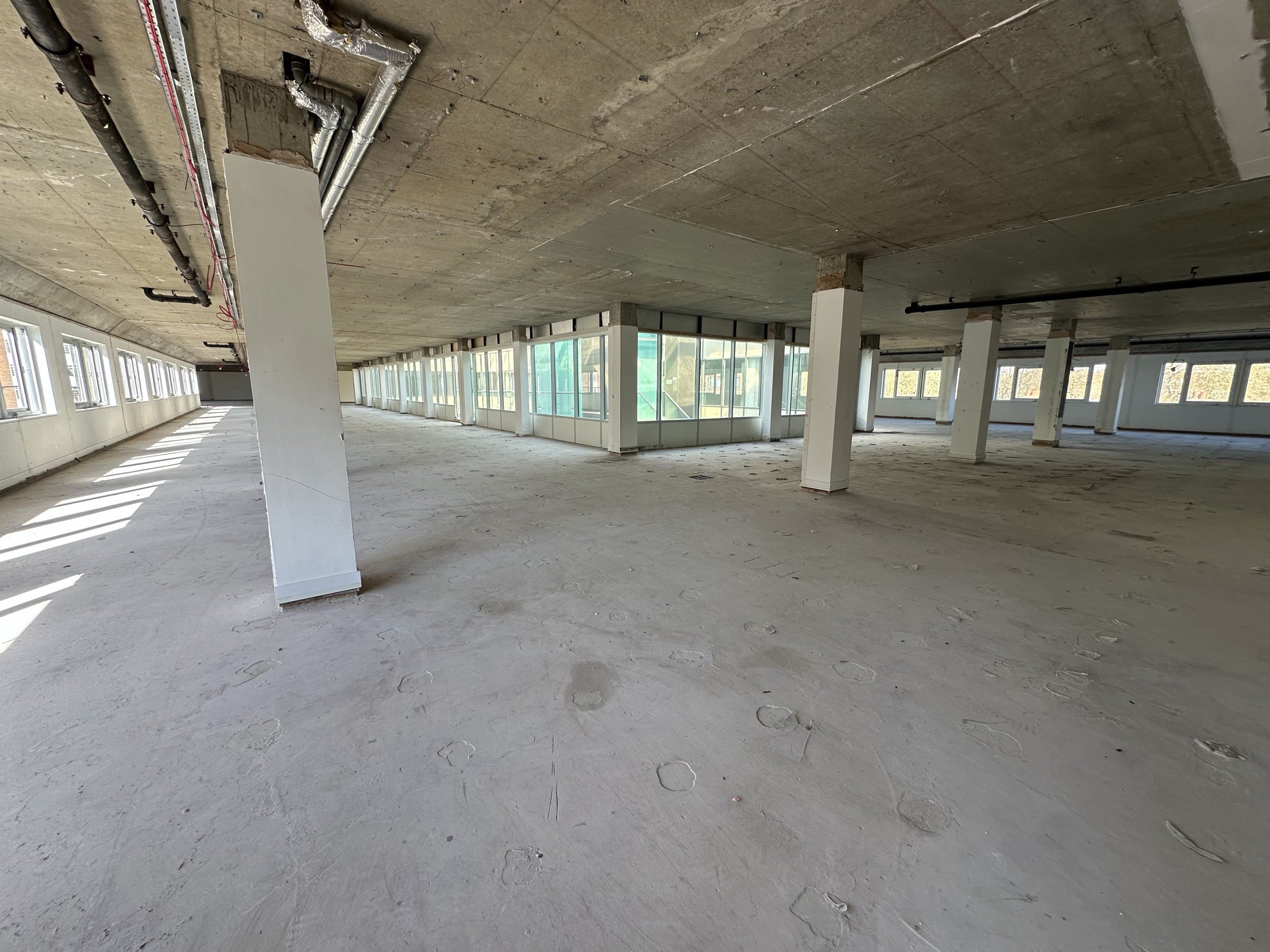 Open-plan office floor — After